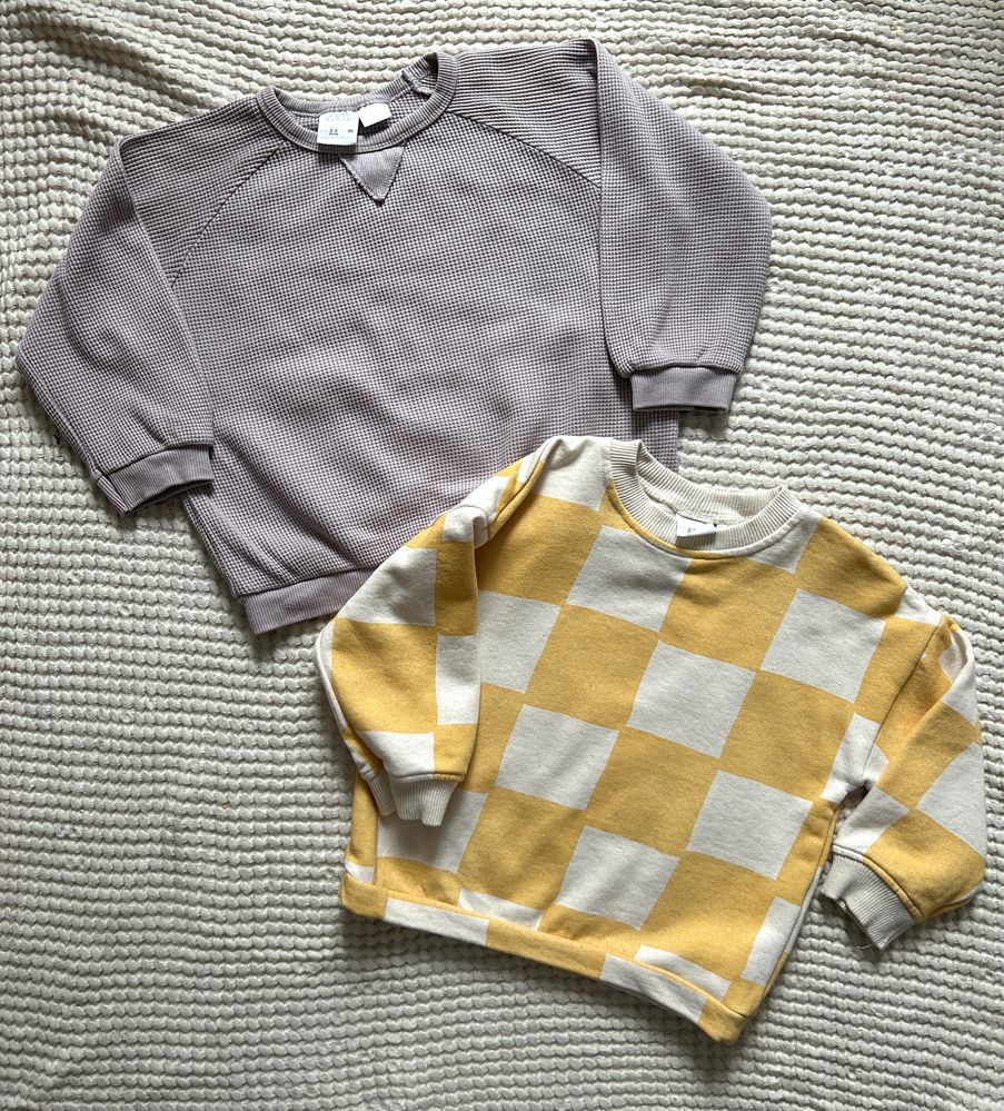 Zestaw 2 bluz bluza Zara 98 jak NOWE