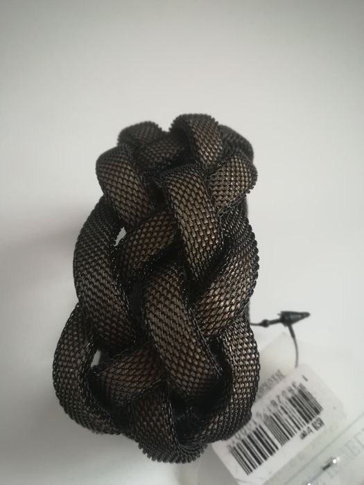 Bransoletka FASHION JEWELRY-plecionka dwustronna nowa- warkocz