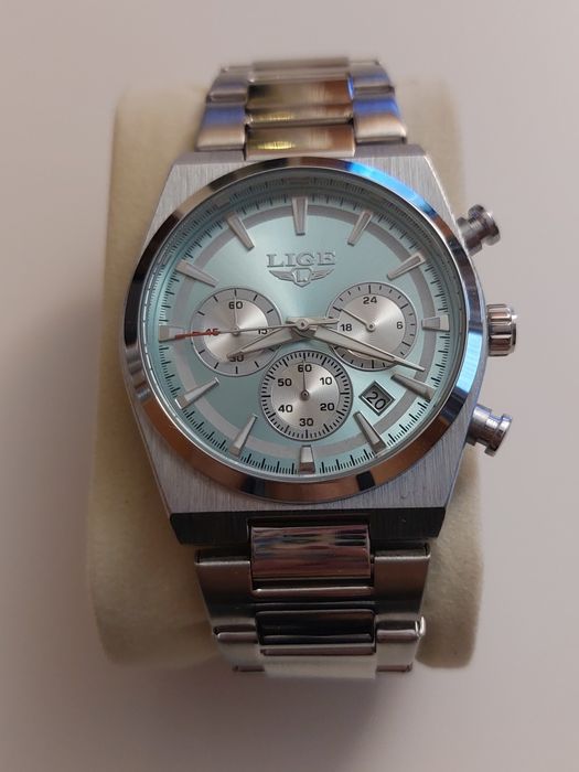 egarek, zegarek męski, zegarek kwarcowy. LIGE. Jak nowy!