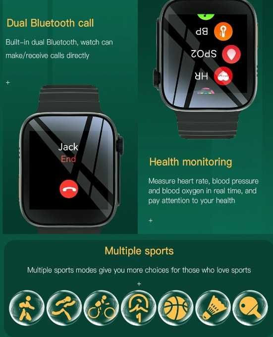 Smartwatch TB50  для Андроід і iPhone смартфонів