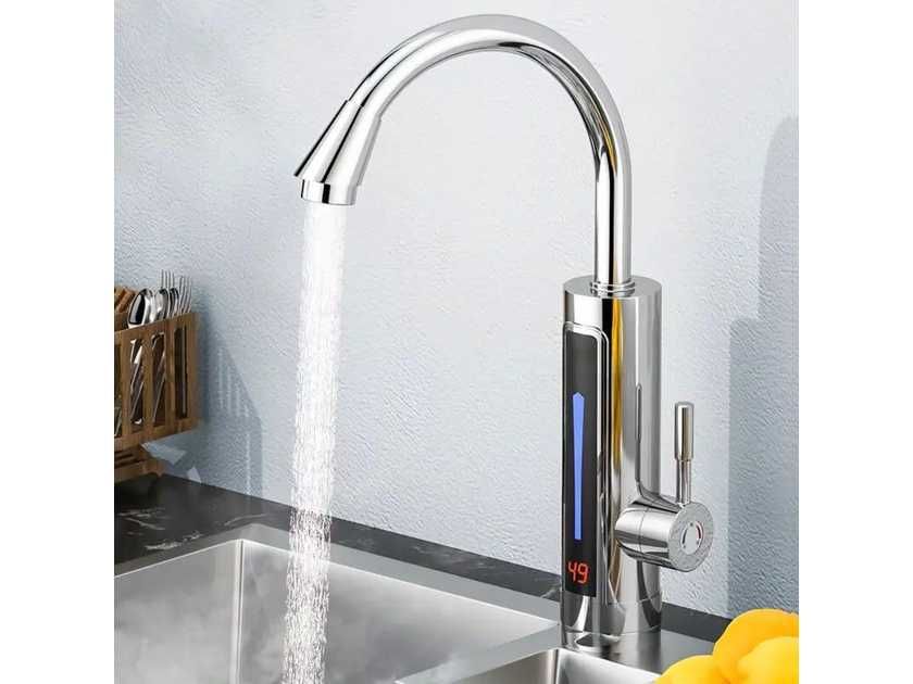 Проточный водонагреватель Delimano RX-011 3500 Ватт, кран міні бойлер