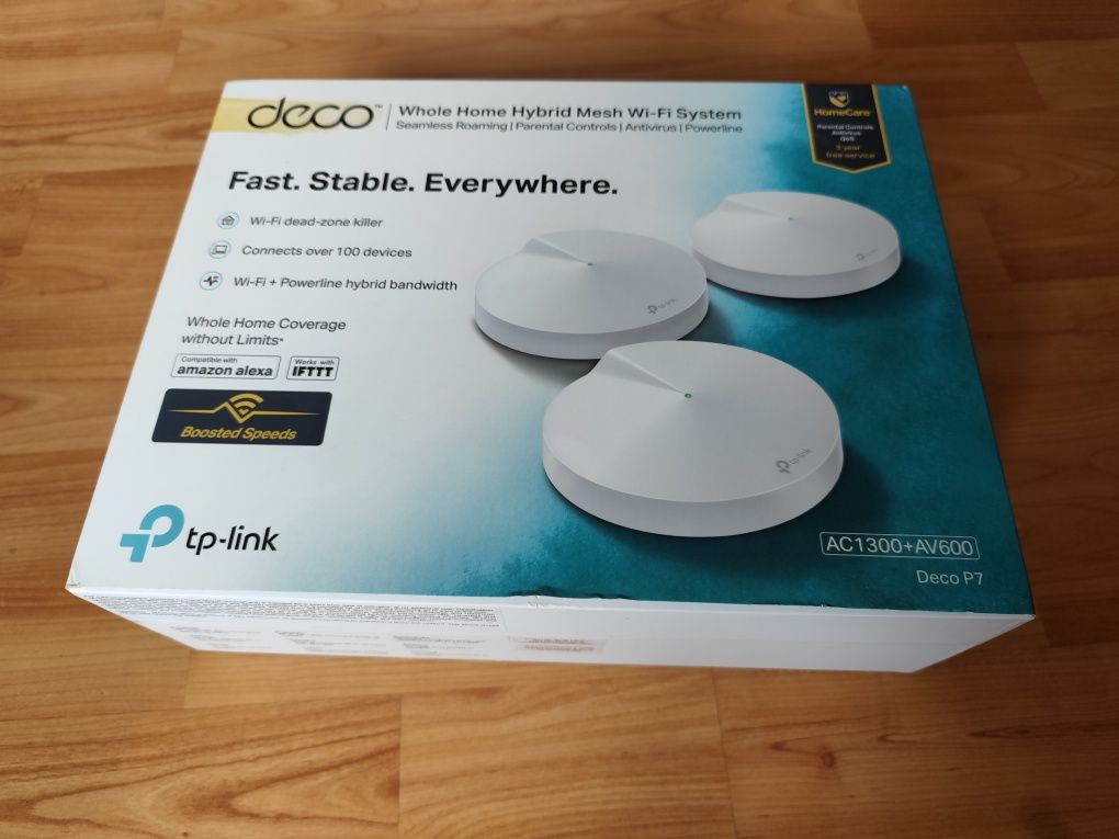 Tplink Deco P7 - mesh + powerline