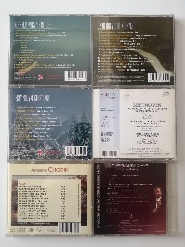 Płyty CD różni wykonawcy