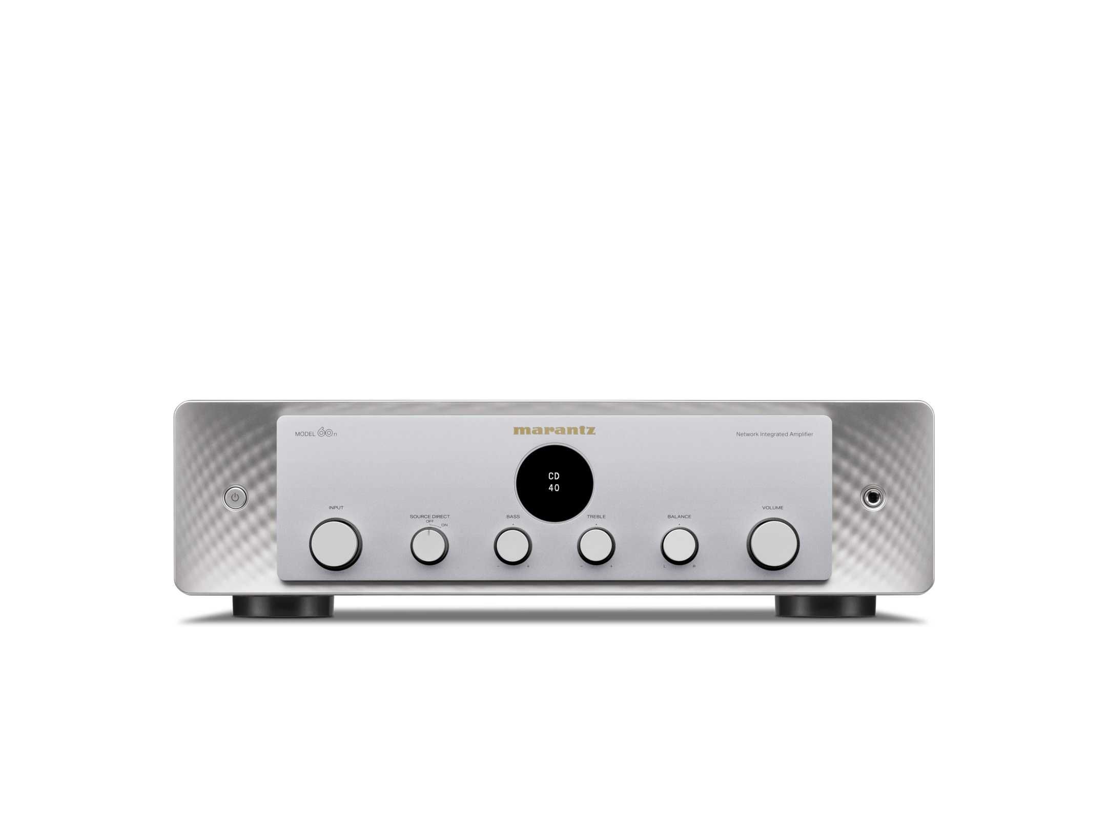 Marantz MODEL 60n sieciowy wzmacniacz zintegrowany czarny , srebrny