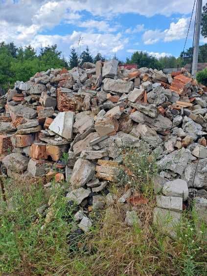 Oddam za darmo czysty gruz betonowo - ceglany