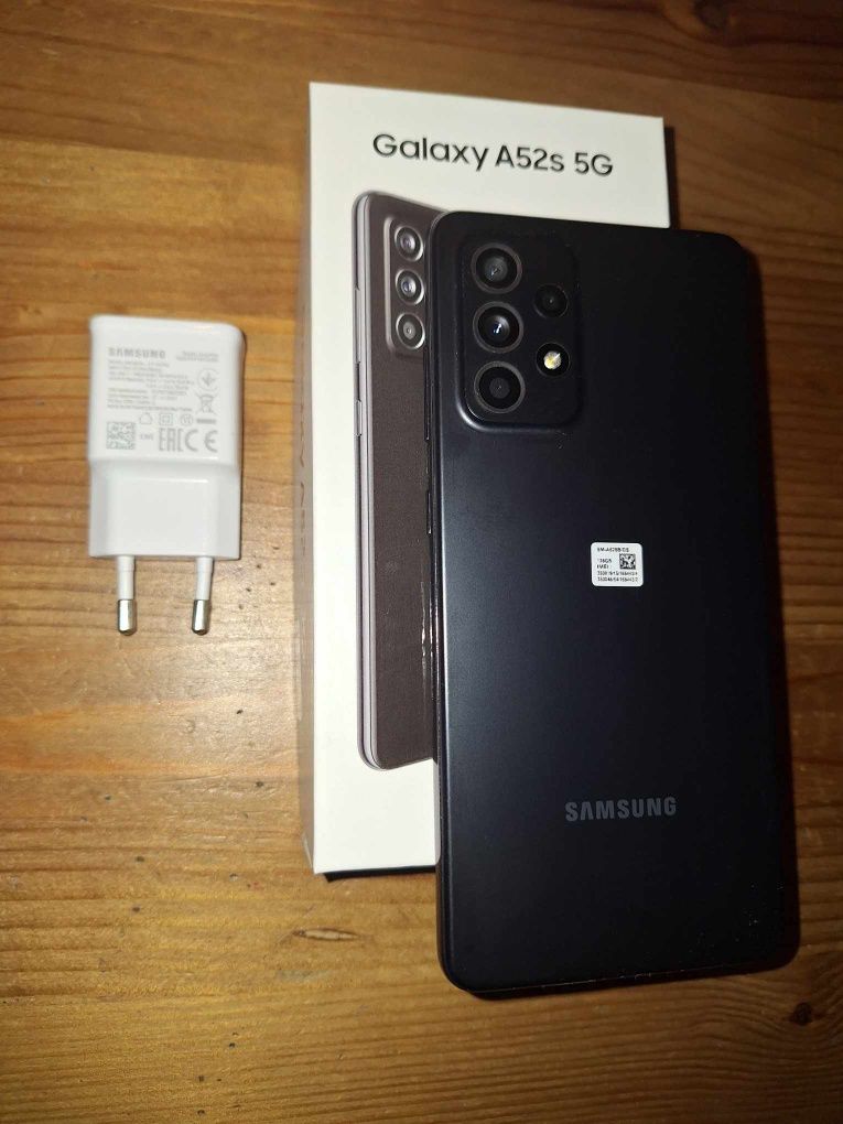 Samsung galaxy A52s stan bardzo dobry, kolor czarny