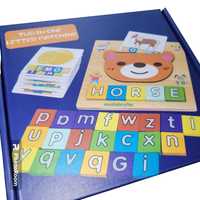 Nowa zabawka gra edukacyjna puzzle Angielski #223