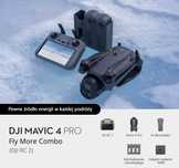 Dji mavic 4pro fly more combo. Cena za kolejny tydzień