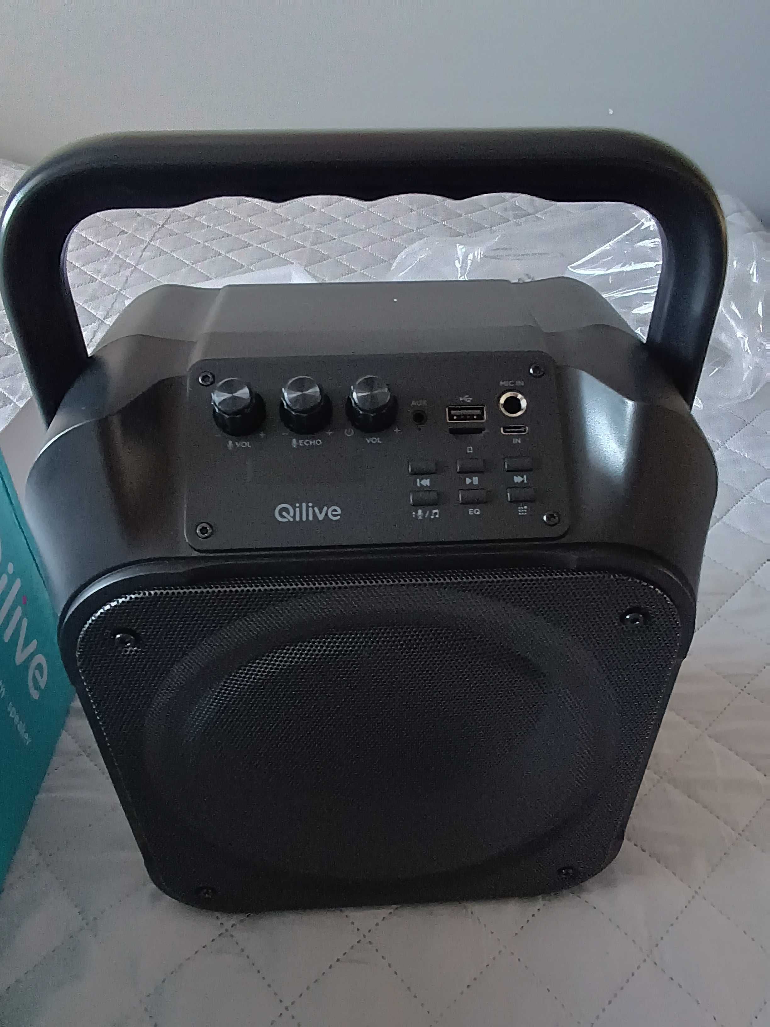 Przenośny głośnik Bluetooth z funkcją Karaoke Qilive