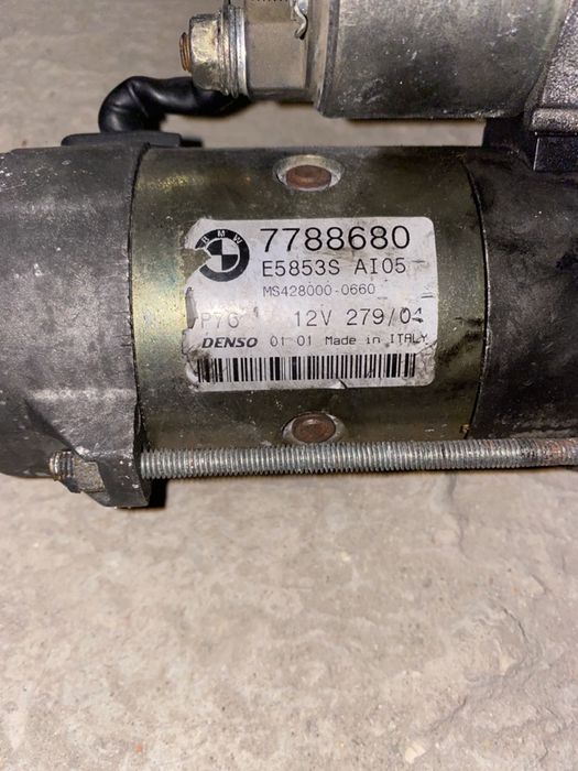 Motor de arranque original bmw serie 5 e60/e61