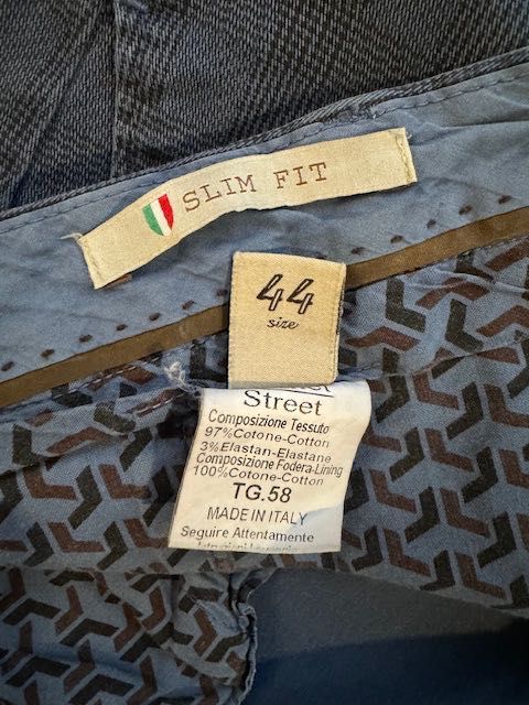 Spodnie męskie Kennet Street XL pas 98 cm