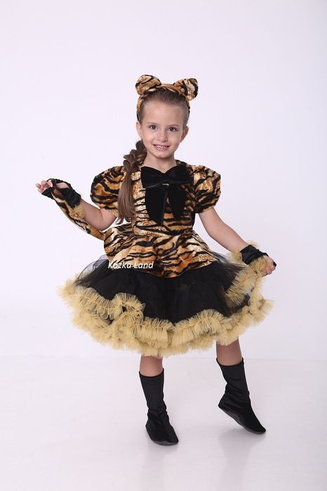 Прокат костюм Тигриця 92-98,  104, 110,  116-122
