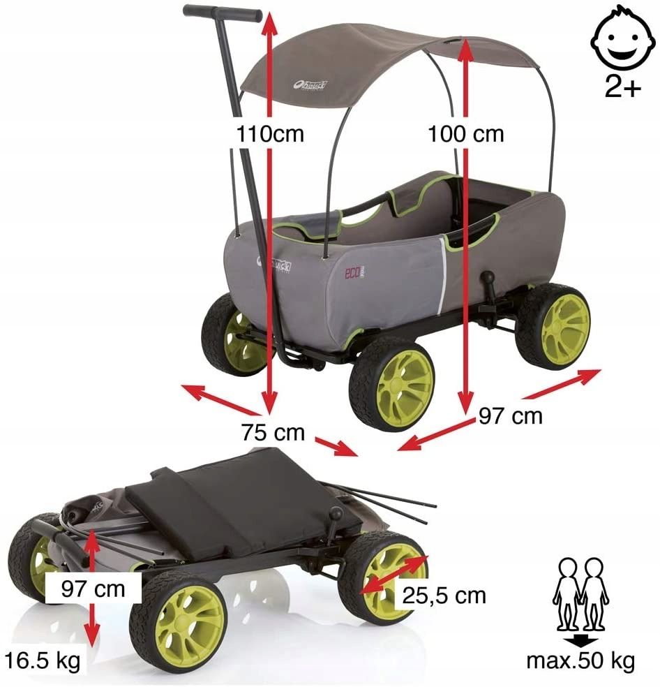 Игрушка детская тележка Hauck - Eco Mobil (707310)