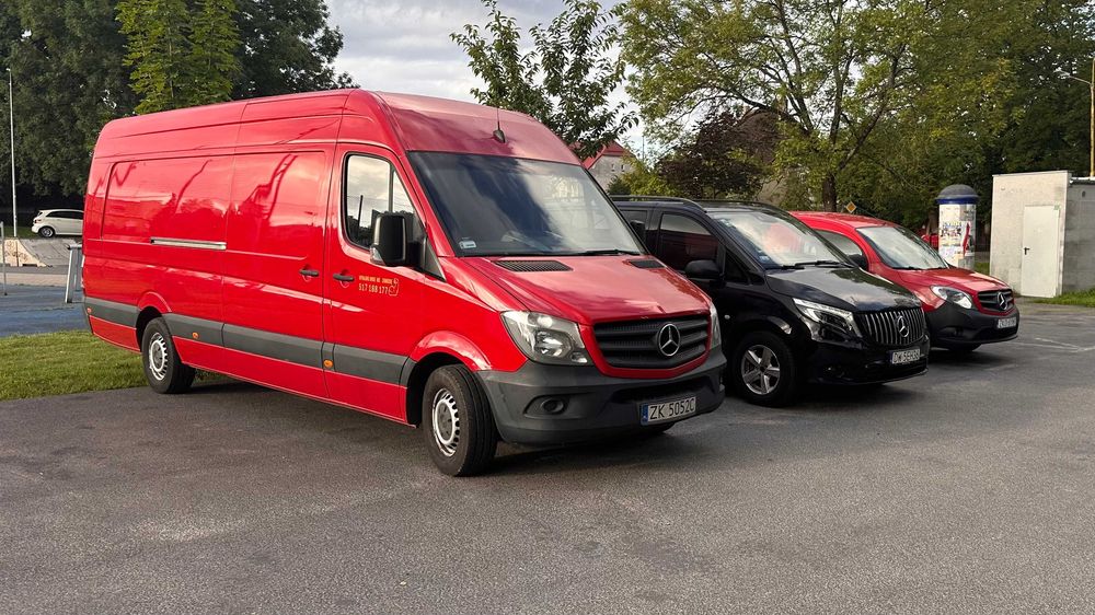 Wynajem Busa Sprinter blaszak 480 cm paka , bez limit km!