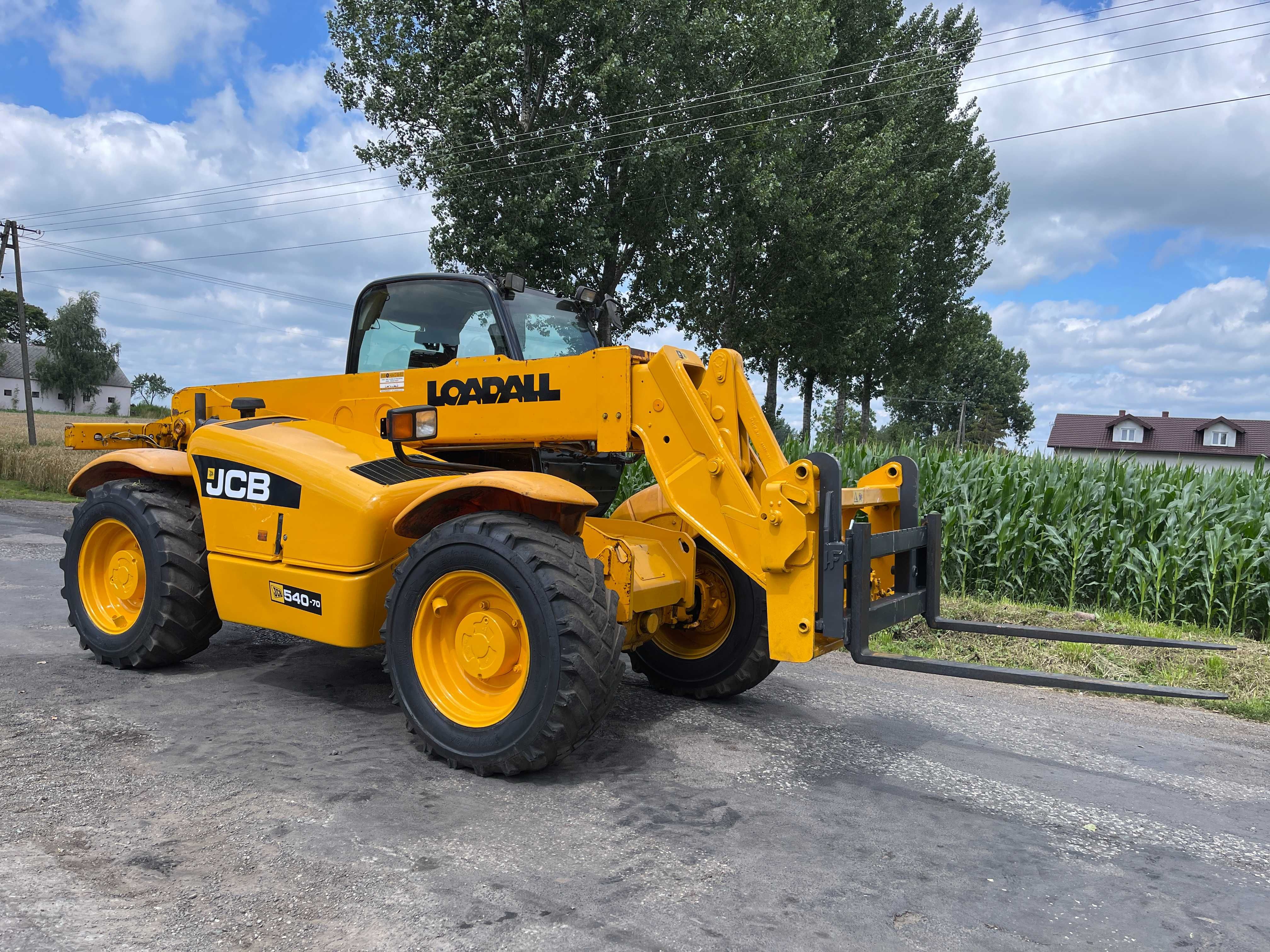 Ładowarka teleskopowa Jcb 540-70*Perkins,4 Tony,7 Metrów,Joystick,Igła