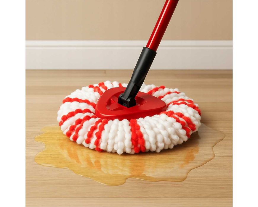 2x Wkład do Mopa Obrotowego Vileda Turbo Zapas Mocne+ Gratis Gąbki