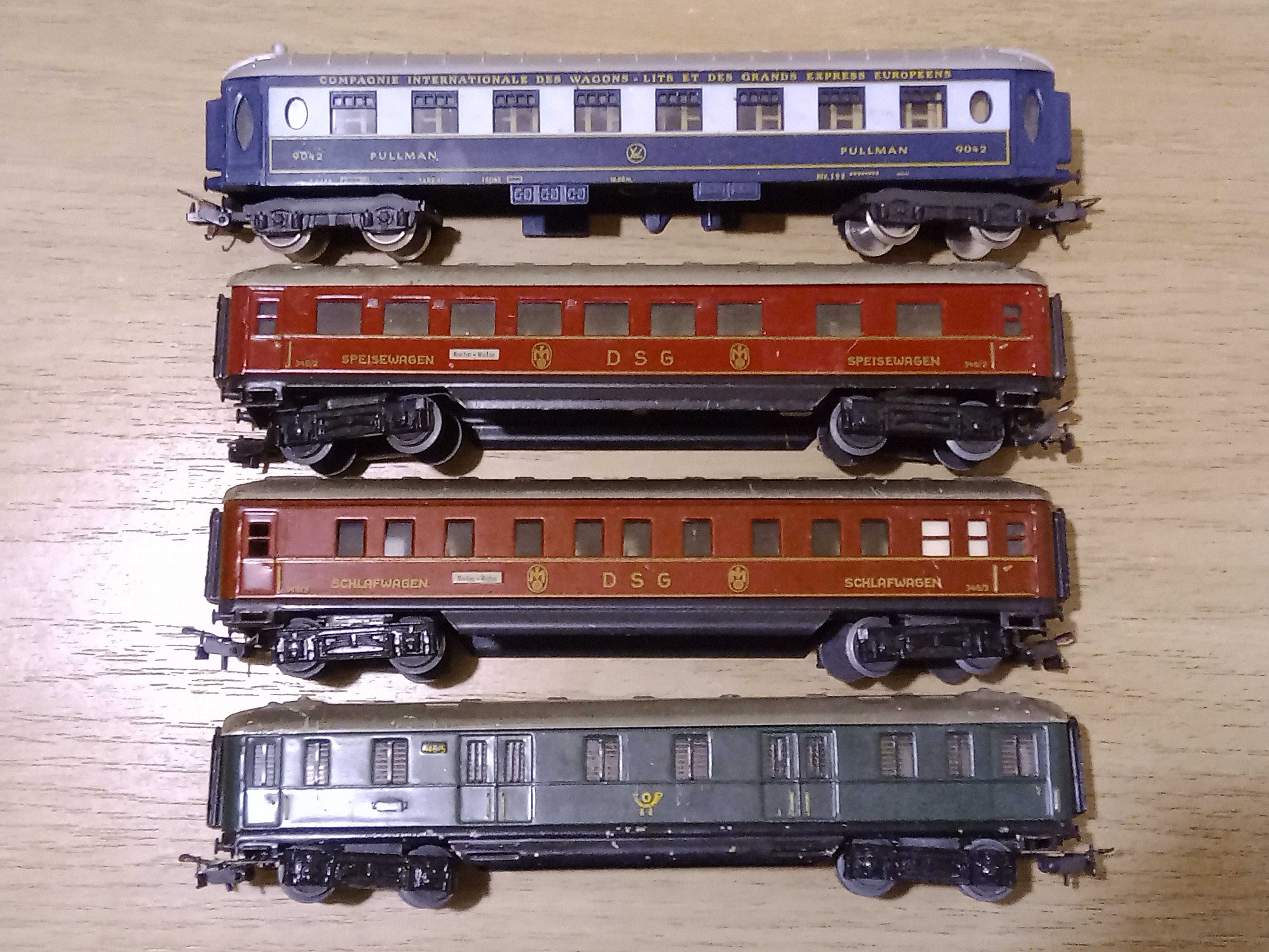 Поезд 1:87 Скоростной Двухэтажный TGV Швейцария Eurofima