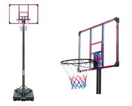 koszykówka kosz zestaw ENERO LUXE stojak regulowany 225-305cm XXL