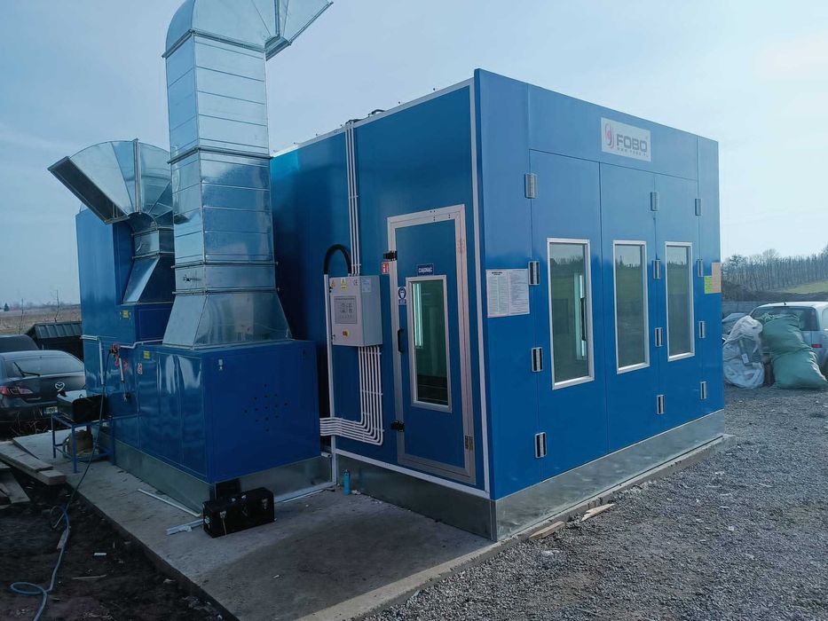 Kabina komora lakiernicza FOBO ściana lakiernia malarnia od ręki !!