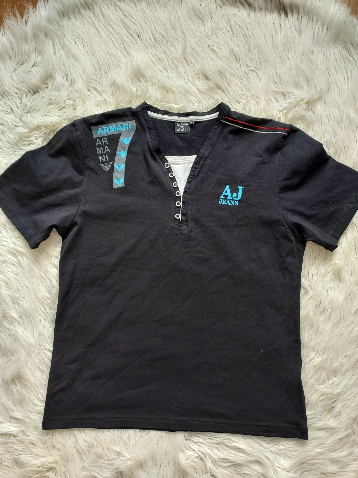 Nowy t-shirt Armani XL