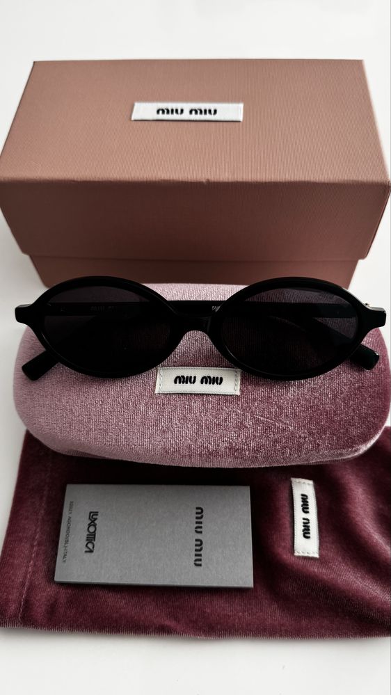 Сонцезахисні окуляри овали Miu Miu оригінал