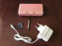 Konsola Nintendo 3DS Pearl Pink CFW Luma + akcesoria