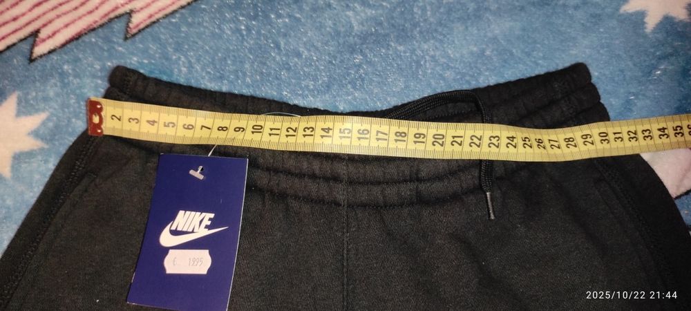 Теплые новые штаны с начёсом Nike рост 128-137