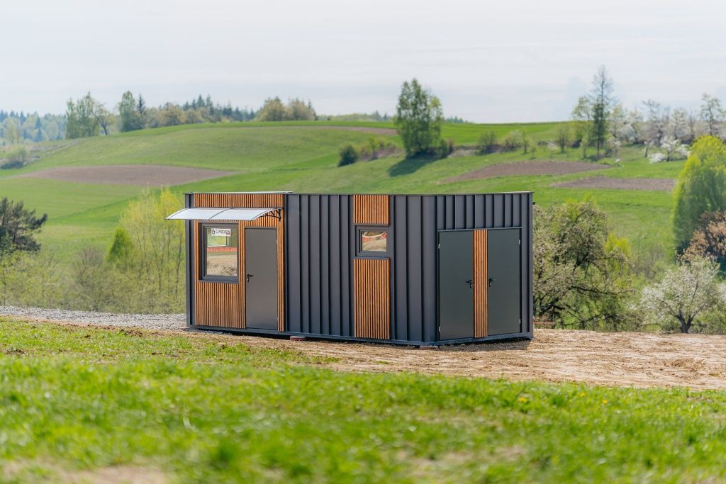 Pawilon usługowy , biurowy 3x6