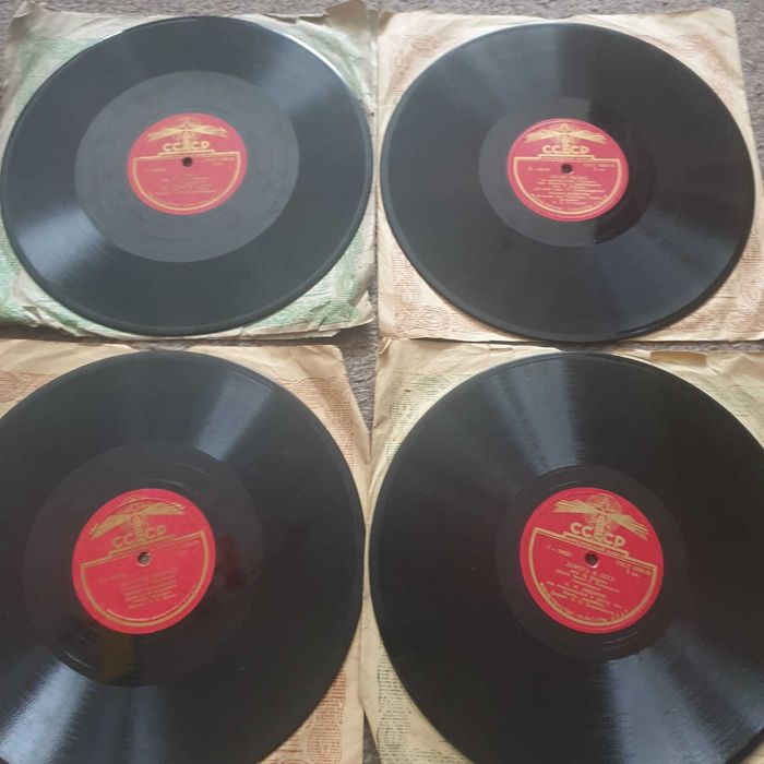 2.Płyty szelakowe.Rosyjskie