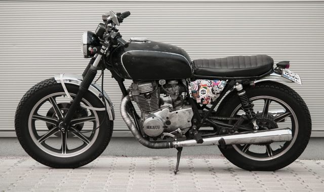 Yamaha XS400 Brat Cafe Scrambler