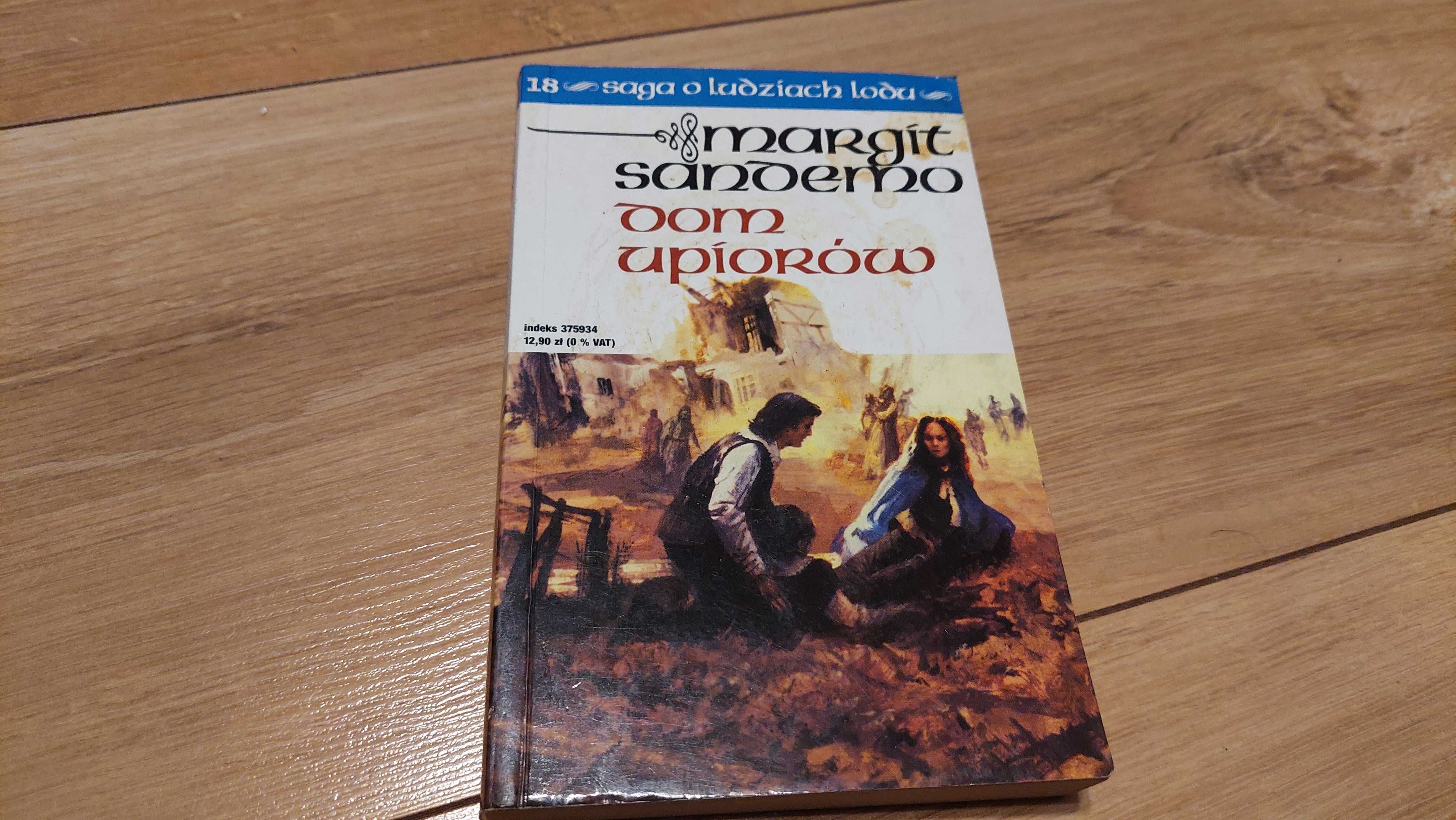 książka - Saga o ludziach lodu 18 - Margit Sandemo - Dom upiorów