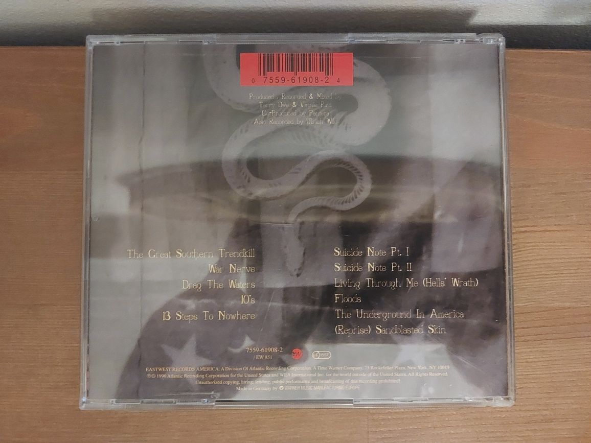 CD " The Great Southern Trendkill " Pantera 1996 (Como Novo)