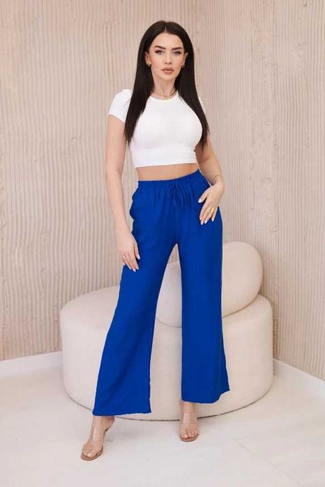 Spodnie szeroka nogawka 100% wiskoza