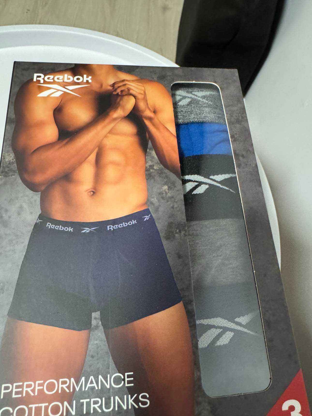 Bokserki męskie Reebok M Dwa opakowania w cenie jednego