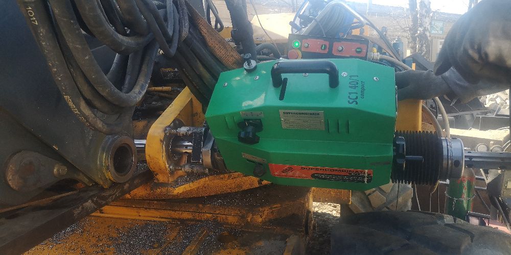 Rozwiercanie wytaczanie Atlas mecalac jcb cat koparka spycharka