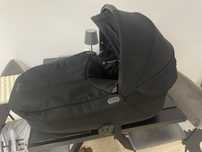 Gondola Cybex Cot S Lux Moon black + materacyk Rucken