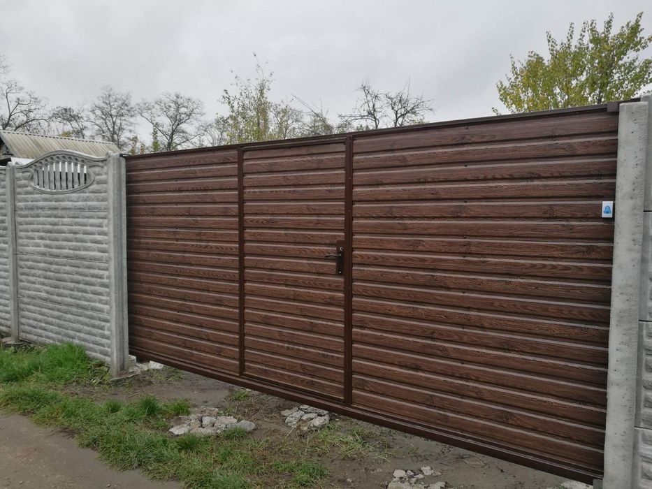 Еврозаборы от 1520грн за пролёт н-1.5 м; Н-2м - 1780 грн. с монтажом.