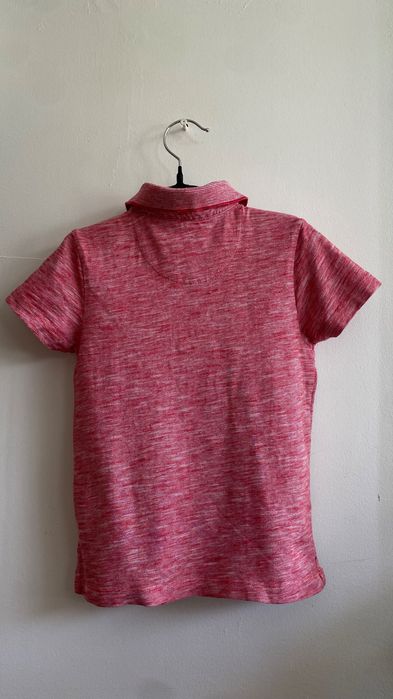 Футболка поло для хлопчика червоного кольору 2-4 роки