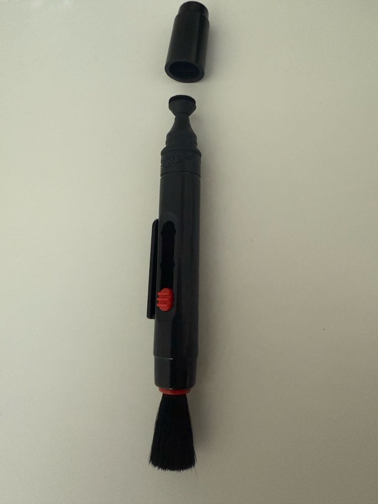 Kit de limpeza de lentes objectivas fotografia