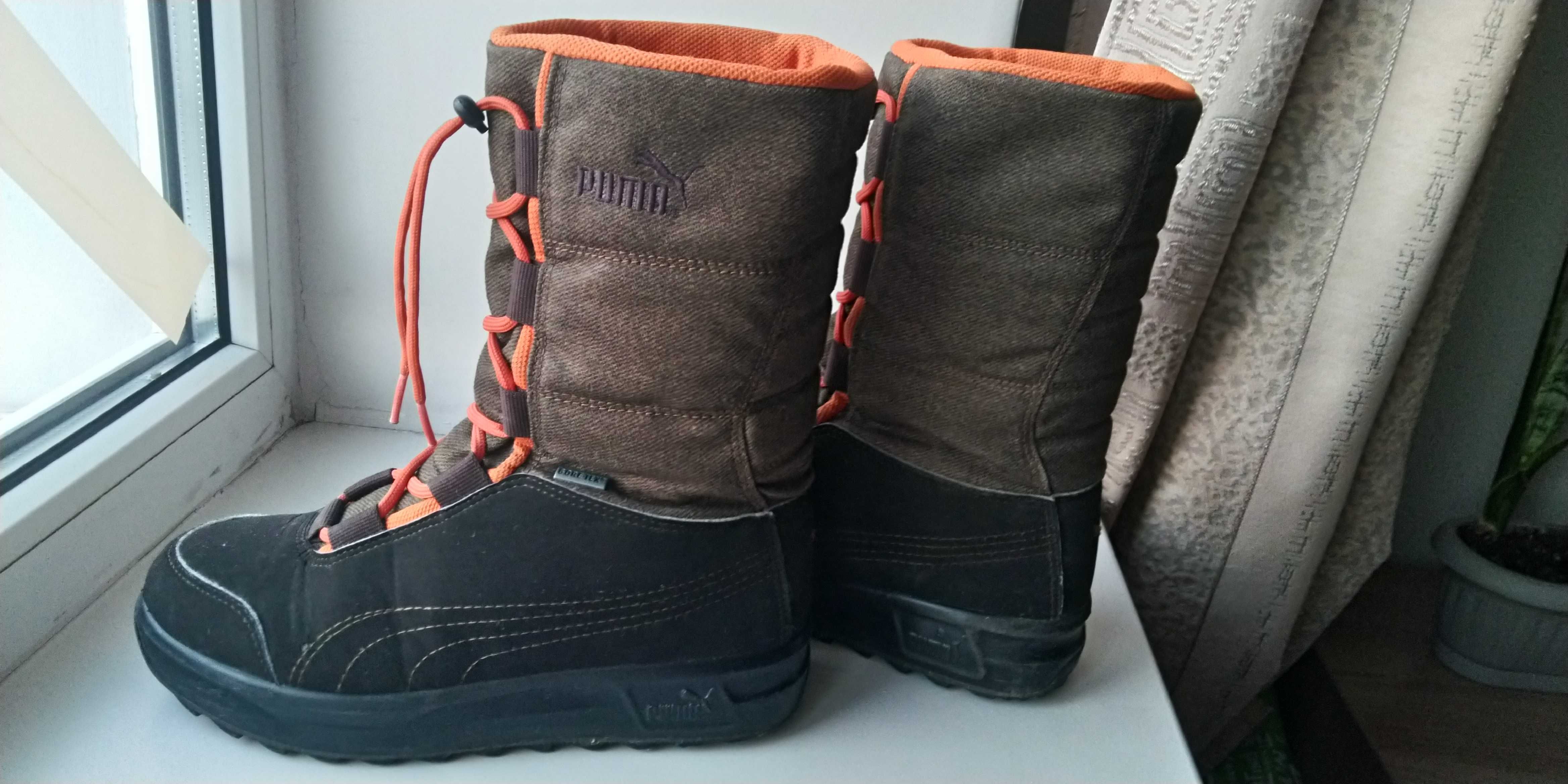 Зимние сапоги PUMA Gore-Tex, р.36