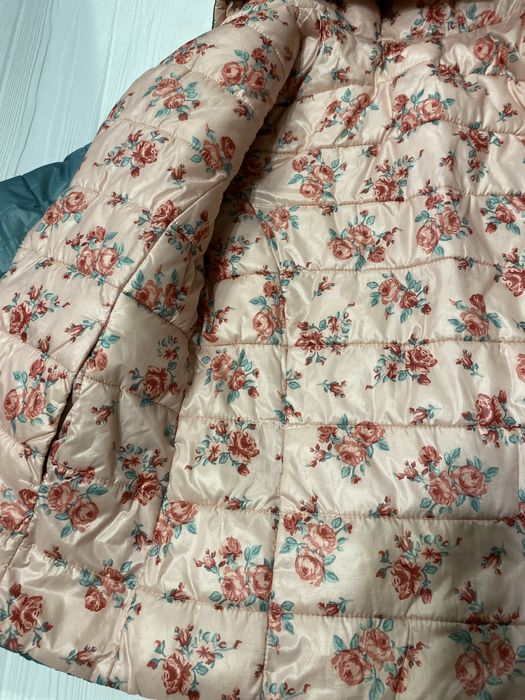 Куртка двохстороння осіння 140-146