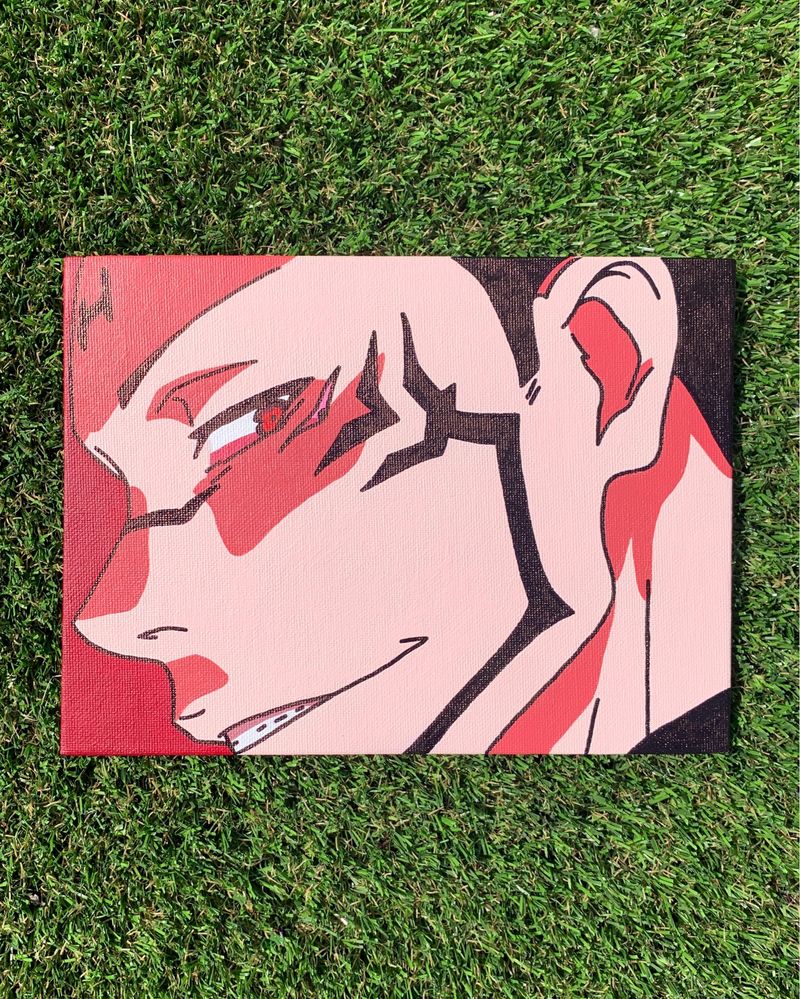 Sukuna Ryomen 18x24 Jujutsu Kaisen Quadro