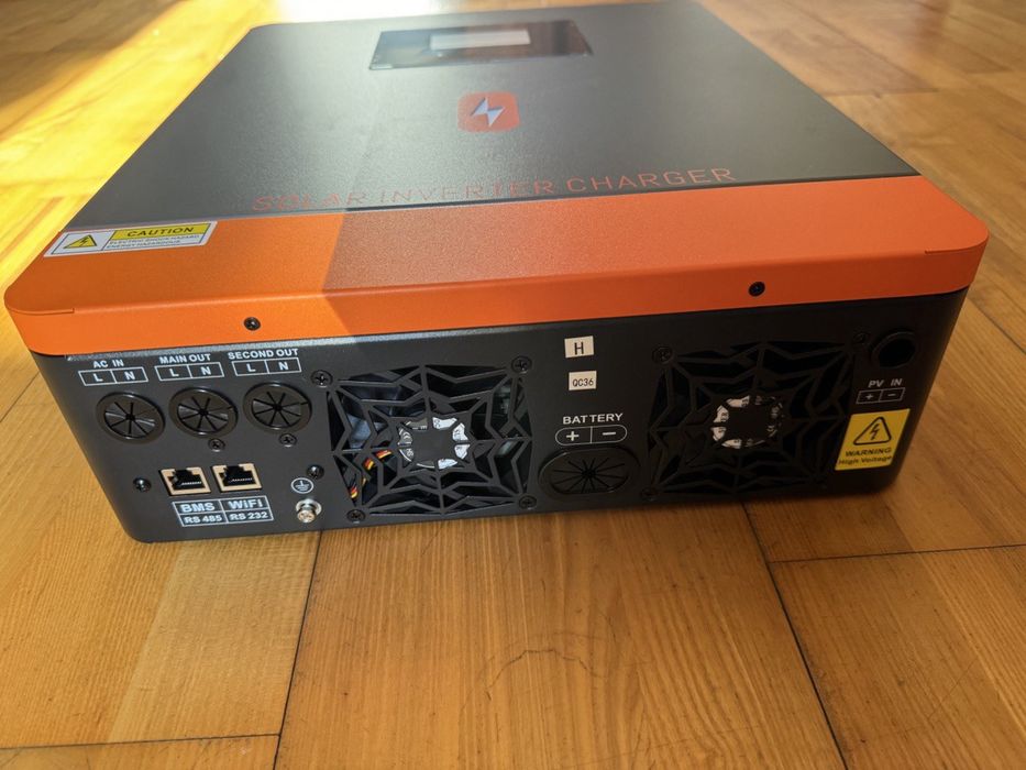 Гібридний сонячний інвертор PowMr 6200W 48V