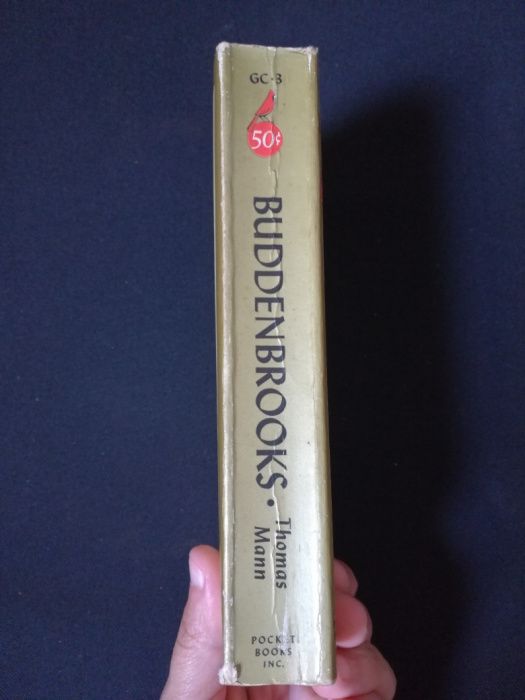 Livro "Buddenbrooks" de Thomas Mann