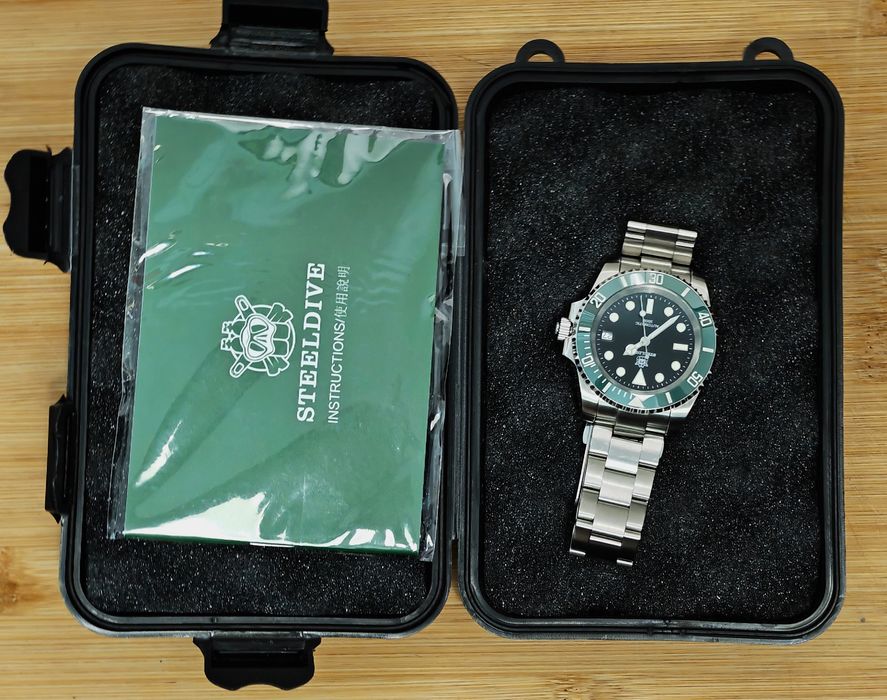 Relógio automático Steeldive sd1953