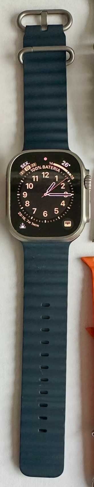 APPLE Watch Ultra 2 GPS+Cellular 49 mm com Bracelete Ocean Azul