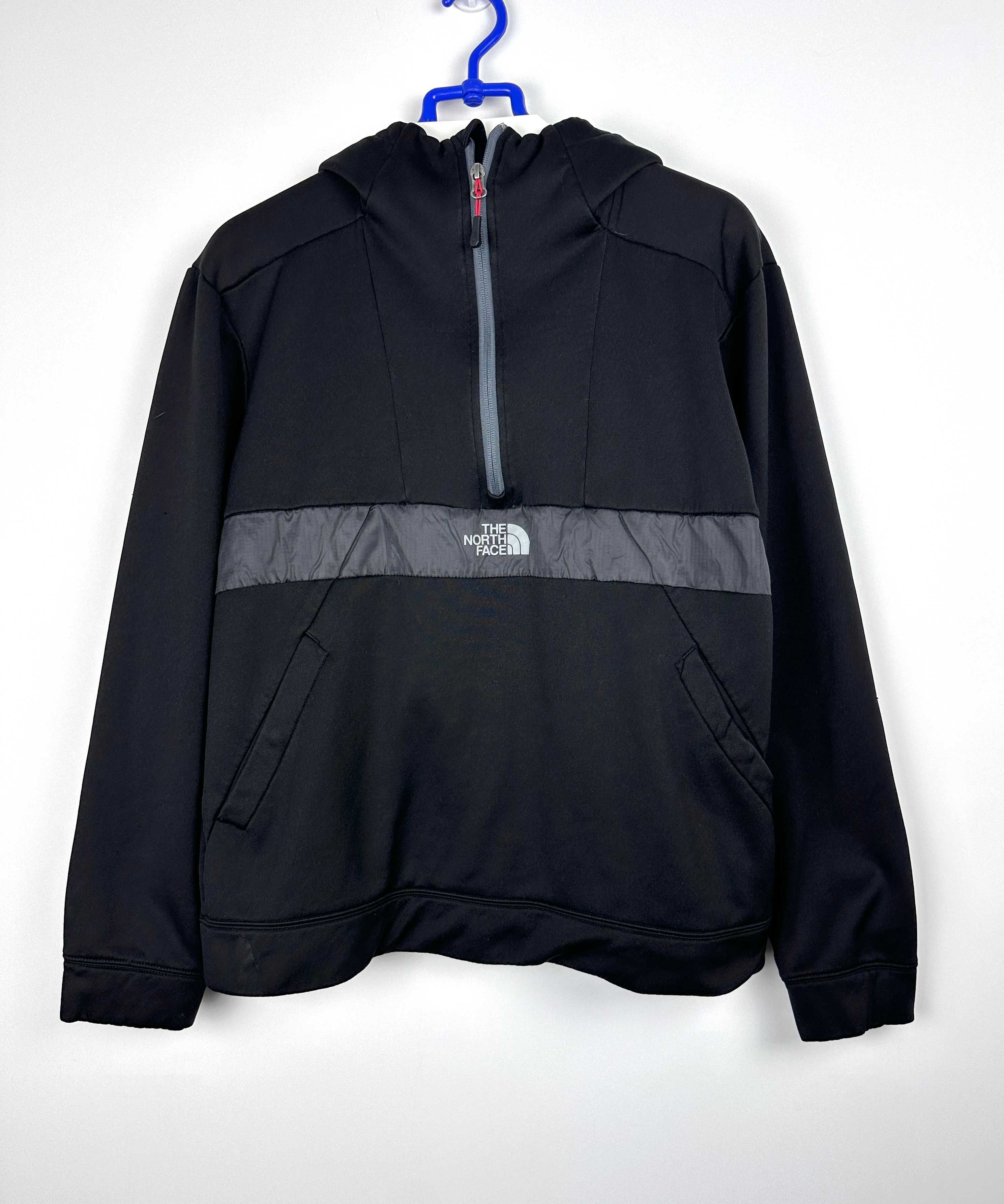 Bluza z kapturem The North Face sportowa czarna boxy r. L