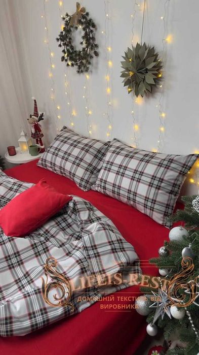 Комлект Фланель Байка Турция Фабрика полутоный двушка евро семейный