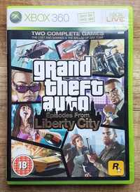 GTA Liberty City Xbox 360 gra prezent PLAKAT CAŁY ZESTAW