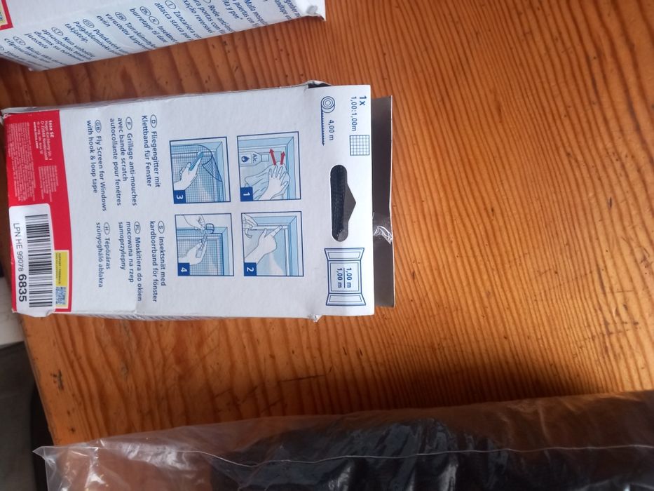 3 x Moskietery przeciw owadom 3 x różne wymiary więcej w opisie! 80zł